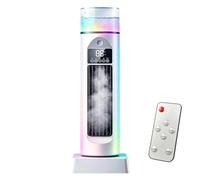 Yhsioaklo Tower Fans | 6-Speed Silent Bladeless Blower with Water Tank