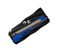 Yhsioaklo Trousse à crayons drôle, grande capacité avec fermeture éclair - Sac de rangement portable - Pour l'école, la salle de classe, les étudiants, les enseignants, les artistes, le bureau, les