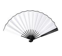 Yhsioaklo Ventilateur en soie portable - Ventilateur à sonnette - En soie - Pliable - Procédures de danse créatives traditionnelles pour fête - Décoration artisanale de danse