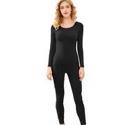Yhsioaklo Vêtements thermiques pour femme - Élastique doux et sans couture | Ensemble thermique pour femme - Pour un usage quotidien, intérieur, extérieur, maison, voyage, bureau, temps froid, hiver
