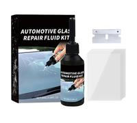 Yhsioaklo Windshield Crack Repair Kit de réparation de vitre de voiture pour impacts de gravier, empêche la propagation des vitres de voiture, Quick Fix pour garage et déplacements