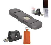 YhsPkh Clé USB à Déverrouillage par Empreinte Digitale - Transfert Rapide, Clé USB Chiffrée Grande Capacité, Stockage Chiffré 500 Mo/S, pour Android/Pc Black-1T