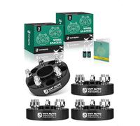 YHTAUTO Lot de 4 entretoises de roue centrées de moyeu de 3,2 cm pour Chrysler, Dodge 2005-2023, Charger, Challenger, 300, entretoises de pneu de 5 x 114,3 mm avec goujons M14 x 1,5, alésage de moyeu