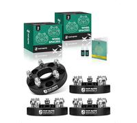 YHTAUTO Lot de 4 entretoises de roue centrées de moyeu de 5 x 4,5, 2,5 cm pour Chrysler 300, Dodge Charger, Challenger, Magnum 5 x 114,3 mm avec goujons 14 x 1,5, alésage de moyeu de 71,5 mm, 5 cosses