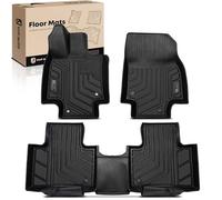YHTAUTO Tapis de Sol Automobile de Rechange pour Toyota Highlander 2020 à 2023 - Toutes Saisons - Doublure en TPE - pour sièges Avant et arrière - Imperméable, antidérapant, inodore