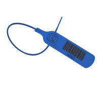 Yhuasia Plombage Edf, 100pcs Shipping Seal, Sécurité en Plastique, Scellés d'Inviolabilité En Plastique Attaches Zip Pour Extincteurs, 300mm 300 mm de Long (Bleu)