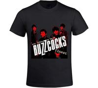 YHUYVCSAWM Buzzcocks Ever Fallen in Love Buzzcocks Finest Custom Mens T Shirts Design Round Neck Black Colour36 Manches Courtes(3X-Large)
