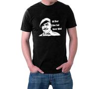 YHUYVCSAWM ducao Oh Dear How Sad Never Mind T-Shirt Windsor Davies Aint Half Hot Mum Welsh Wales Black Manches Courtes(X-Large)