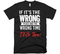 YHUYVCSAWM I'll Be There T-Shirt Black Manches Courtes(Medium)