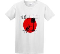 YHUYVCSAWM Men's Casual Shirt Mr. Bungle California Mr. Bungle Renss Button Closure White Manches Courtes(Small)