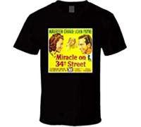 YHUYVCSAWM Miracle on 34th Street Movie t-Shirt Manches Courtes(Medium)