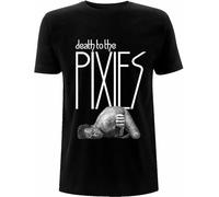 YHUYVCSAWM Pixies 'Death to The Pixies' T-Shirt für Herren und Damen, 100% Baumwolle, WeiGelbSchwarzRot, Farbe18, L Manches Courtes(3X-Large)