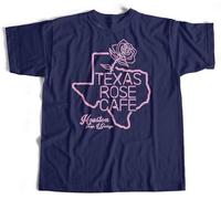 YHUYVCSAWM PUB Inspired by Little Feat T Shirt - Texas Rose Cafe Lowell George Texas Manches Courtes(Medium)