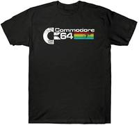 YHUYVCSAWM Rare Commodore 64 Computer Vintage T Shirt (C64) Retro 80s T-Shirt Men's Manches Courtes(X-Large)