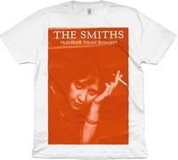 YHUYVCSAWM The Smiths - Louder Than Bombs - 1987 - Close-UP - Organic Mens Women t Shirts mnner Schwarz 100% Cotton - Morrissey Manches Courtes(3X-Large)