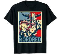 YHUYVCSAWM xinfeng Mordred Fate Apocrypha Astolfo Hope Poster Anime Manga FunnyT-Shirt Short-Sleeved Shirt Top Black M Manches Courtes(Large)