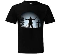 YHUYVCSAWM Zombie T Shirt Night of The Living Dead Goth Gothic Zombies Halloween Manches Courtes(Large)