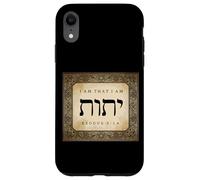 YHVH I'm That I Am Exodus 3 14 Name of God to Moïse Hebrew Coque pour iPhone XR