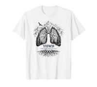 YHWH, Chaque Souffle prononce Son nom Spirituel T-Shirt Graphique avec Valeur