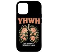 YHWH Every Breath Speak His Name Christian Faith Religiious Coque pour iPhone 12/12 Pro