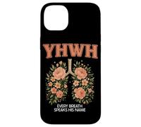 YHWH Every Breath Speak His Name Christian Faith Religiious Coque pour iPhone 14 Plus