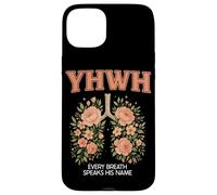 YHWH Every Breath Speak His Name Christian Faith Religiious Coque pour iPhone 15 Plus