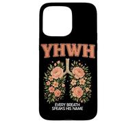 YHWH Every Breath Speak His Name Christian Faith Religiious Coque pour iPhone 15 Pro Max