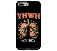 YHWH Every Breath Speak His Name Christian Faith Religiious Coque pour iPhone 7 Plus/8 Plus