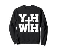 YHWH Foi chrétienne Religieux Croyant Jésus Christ Sweatshirt