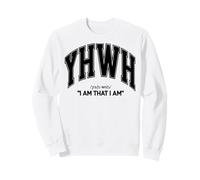 YHWH, Je suis chrétien, Les Hommes et Les Femmes Aiment Dieu et Jésus Sweatshirt