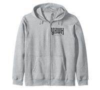 YHWH - Je suis Qui Je suis - Judéo Christian Streetwear Sweat à Capuche