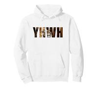YHWH Lion de Juda : Tétragramme Nom hébreu de Dieu Yahweh Sweat à Capuche