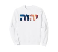 YHWH Lion de Juda : Tétragramme Nom hébreu de Dieu Yahweh Sweatshirt