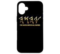 YHWH Paléo-Hébreu Israélite The Name Above All Names Yeshua Coque pour iPhone 16 Plus