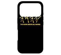 YHWH Paléo-Hébreu Israélite The Name Above All Names Yeshua Coque pour iPhone 17 Pro
