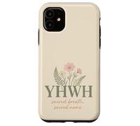 YHWH Sacré Souffle Nom Sacré Foi Chrétienne Coque pour iPhone 11