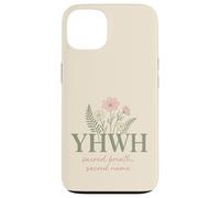 YHWH Sacré Souffle Nom Sacré Foi Chrétienne Coque pour iPhone 13