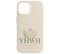 YHWH Sacré Souffle Nom Sacré Foi Chrétienne Coque pour iPhone 14