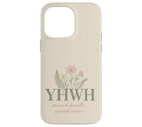 YHWH Sacré Souffle Nom Sacré Foi Chrétienne Coque pour iPhone 14 Pro Max