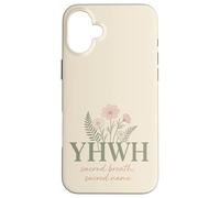 YHWH Sacré Souffle Nom Sacré Foi Chrétienne Coque pour iPhone 16 Plus