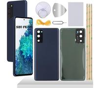 YHX-OU 6.5'' Couvercle de Batterie pour Samsung Galaxy S20 FE 5G SM-G781B SM-G781U Cache Batterie Vitre arrière, Coque arrière de Batterie Remplacement + Outil d'installation