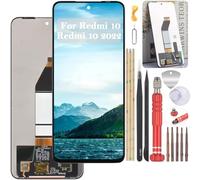 YHX-OU 6.5" Ecran Tactile LCD pour Xiaomi Redmi 10 2021 Redmi 10 2022 Écran LCD Display de numériseur Tactile Remplacement TFT Touche Ecran + Outil d'installation