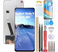YHX-OU 6.53" Noir Écran Complet Tactile LCD de Rechange pour Xiaomi Redmi Note 9 M2003J15SC M2003J15SG M2003J15SS Redmi 10X 4G avec Film de Protection D'écran et Outils