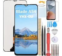 YHX-OU 6.6" Noir Écran LCD pour ZTE Blade A54 Écran Complet Tactile LCD Display Screen de Rechange avec Film de Protection D'écran et Outils