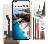 YHX-OU 6.67'' Ecran Complet Tactile pour Honor 50 Lite NTN-L22 NTN-LX1 NTN-LX3 Écran LCD de numériseur Tactile Remplacement Touche Ecran + Outil d'installation