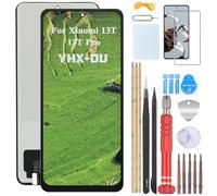 YHX-OU 6.67'' Noir Écran LCD pour Xiaomi 13T/13T Pro 2306EPN60G 23078PND5G Écran Complet Tactile LCD Display de Rechange et Outils