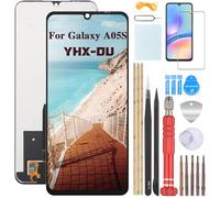 YHX-OU 6.7" Noir Kit Écran LCD pour Samsung Galaxy A05s SM-A057G SM-A057F SM-A057M Écran Complet Tactile LCD Display de Rechange avec Film de Protection D'écran et Outils