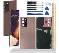 YHX-OU Bronze Couvercle de Batterie pour Samsung Galaxy Note 20 Ultra 5G Galaxy Note20 Ultra Coque arrière de Batterie de Rechange, Cache Batterie avec Lentille de Caméra + Outils