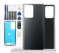 YHX-OU Couvercle de Batterie pour Xiaomi 11T 5G 11T Pro 5G Coque arrière de Batterie de Rechange, Cache Batterie avec Lentille de Caméra pour 11T 5G 11T Pro 5G + Outils (Nori)