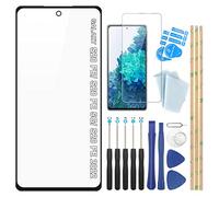 YHX-OU Écran avant en verre de 6,5" pour Samsung Galaxy S20 FE SM-G780 S20 FE 5G SM-G781S20 FE 2022 SM-G781NK Kit de réparation + outils + 3M + film de protection d'écran
